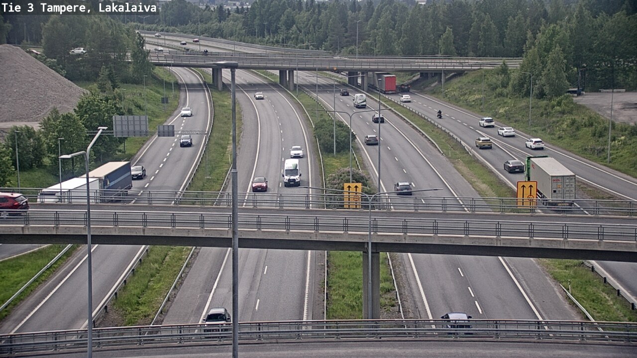 Kelikamerat Kuva Tie 3 Tampere, Lakalaiva, Tampere, Pirkanmaa