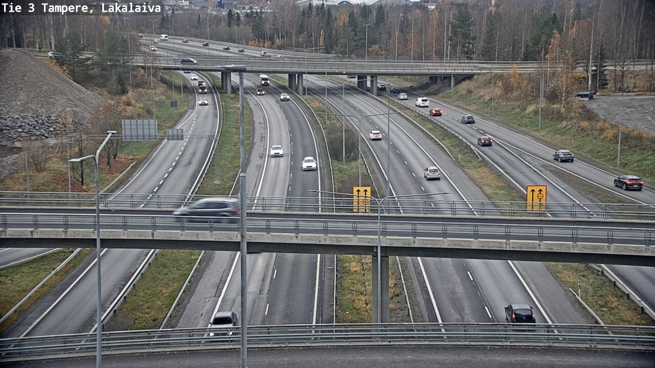 Kelikamerat Kuva Tie 3 Tampere, Lakalaiva, Tampere, Pirkanmaa