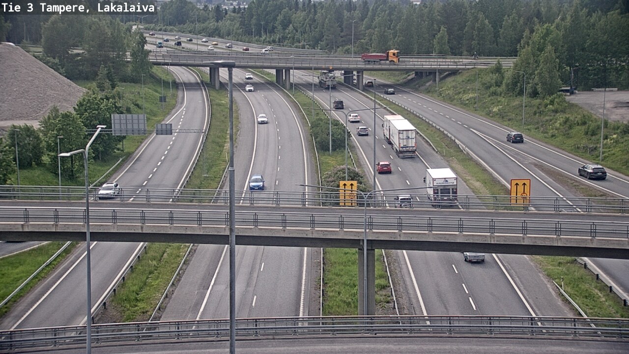 Kelikamerat Kuva Tie 3 Tampere, Lakalaiva, Tampere, Pirkanmaa