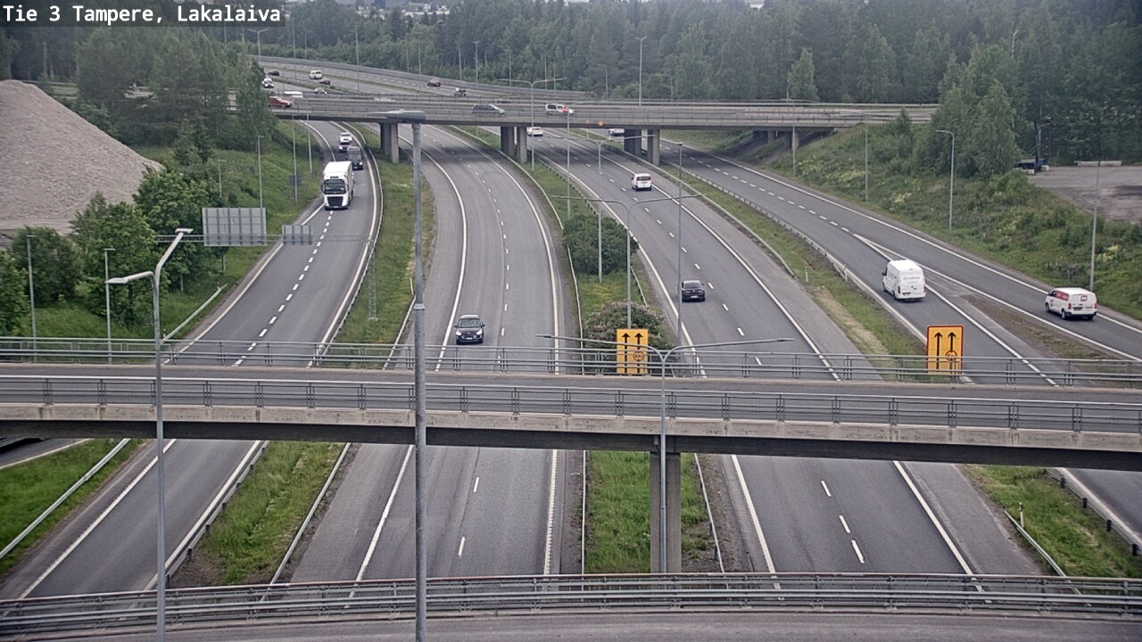 Weather Camera Image Väg 3 Tammerfors, Lakalaiva, Tampere, Pirkanmaa
