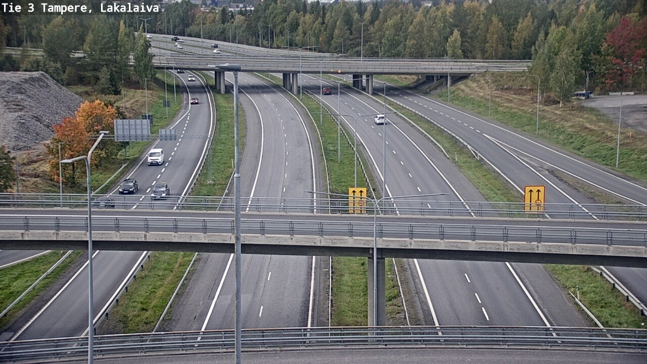 Weather Camera Image Road 3 Tampere, Lakalaiva, Tampere, Pirkanmaa