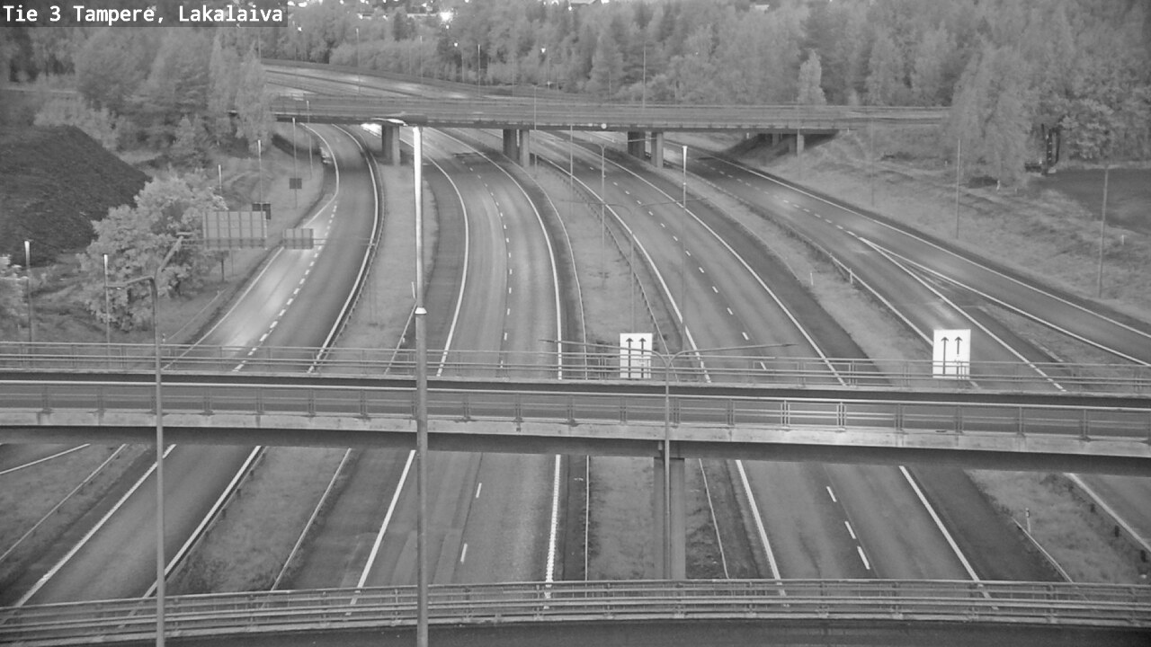 Weather Camera Image Road 3 Tampere, Lakalaiva, Tampere, Pirkanmaa