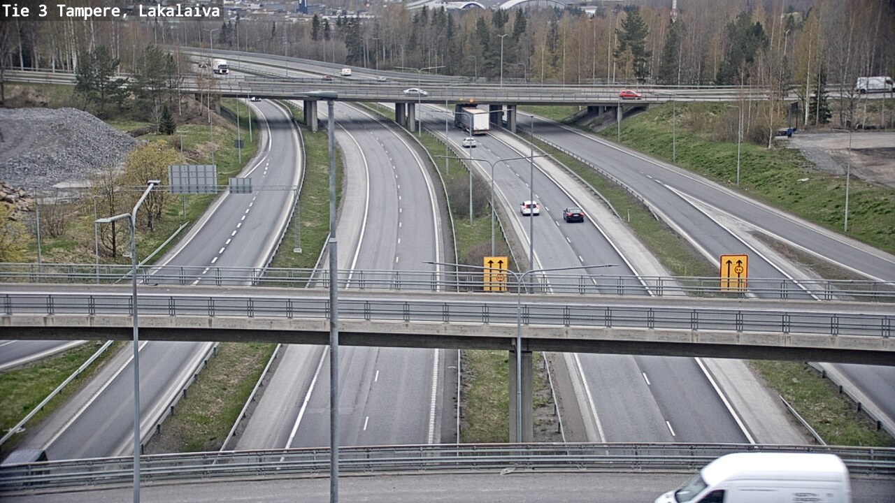 Kelikamerat Kuva Tie 3 Tampere, Lakalaiva, Tampere, Pirkanmaa