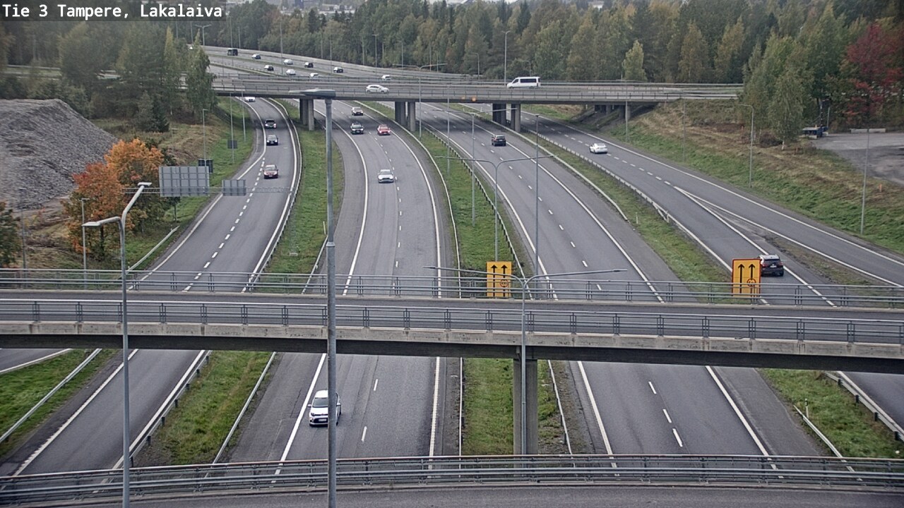 Weather Camera Image Road 3 Tampere, Lakalaiva, Tampere, Pirkanmaa