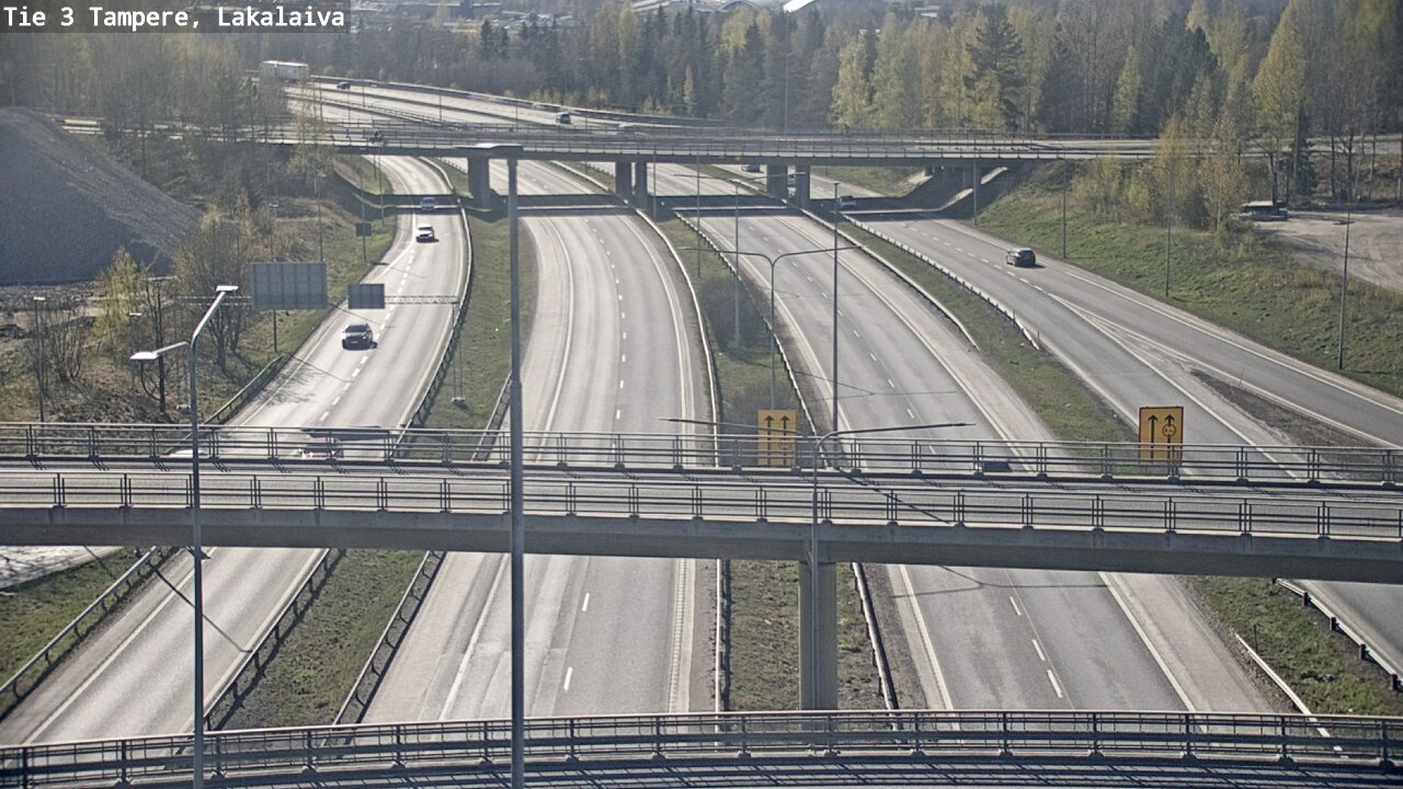 Kelikamerat Kuva Tie 3 Tampere, Lakalaiva, Tampere, Pirkanmaa