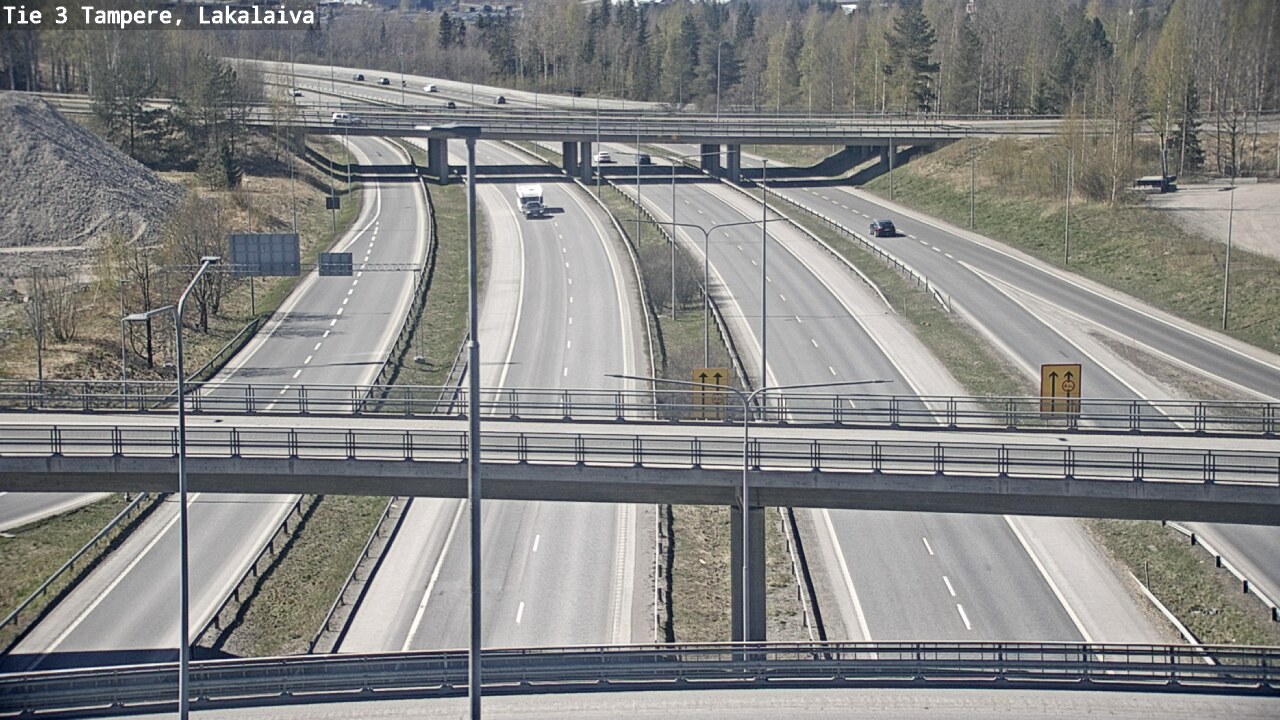 Kelikamerat Kuva Tie 3 Tampere, Lakalaiva, Tampere, Pirkanmaa