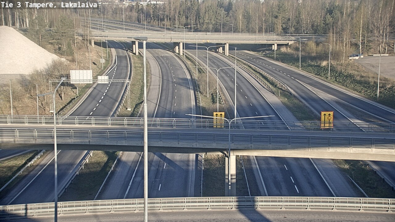 Kelikamerat Kuva Tie 3 Tampere, Lakalaiva, Tampere, Pirkanmaa