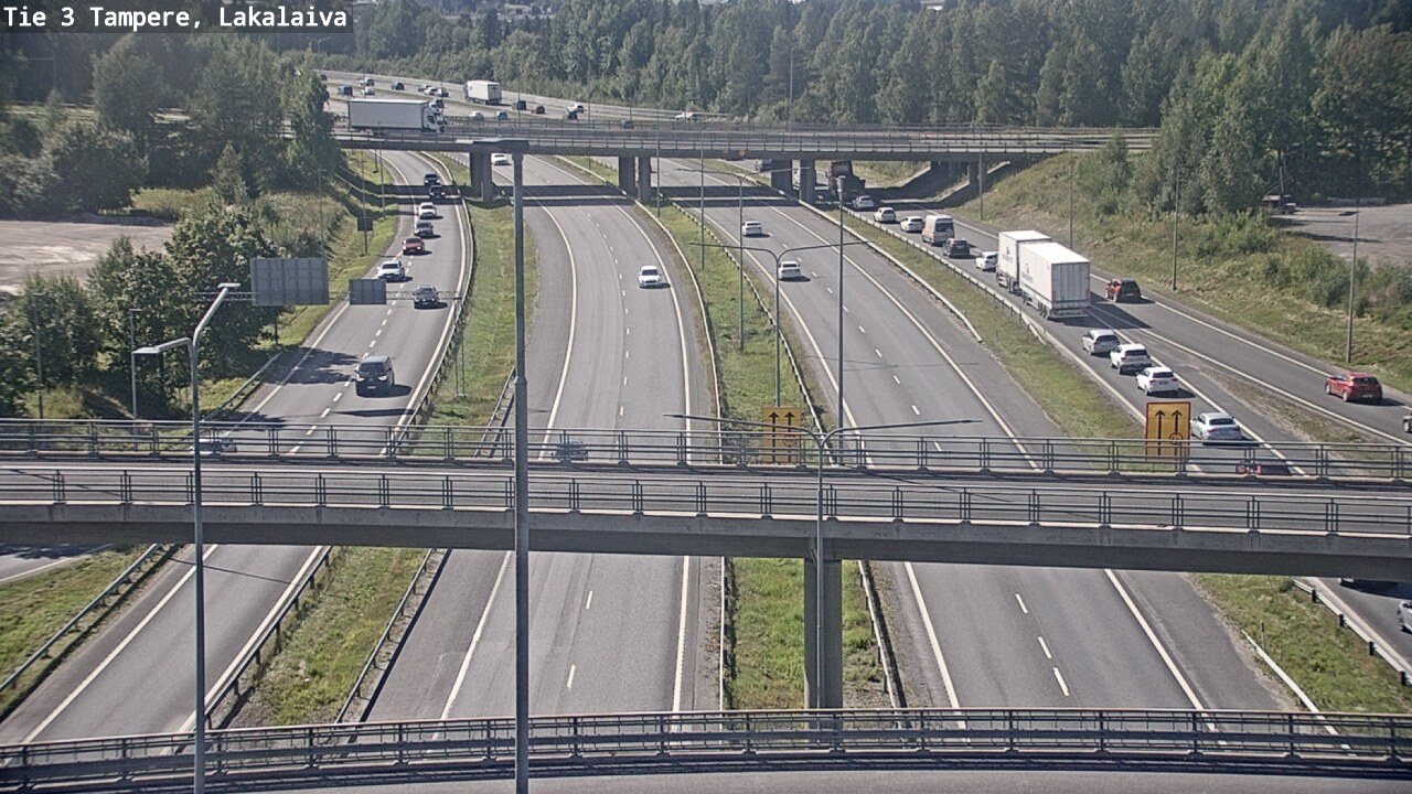 Kelikamerat Kuva Tie 3 Tampere, Lakalaiva, Tampere, Pirkanmaa