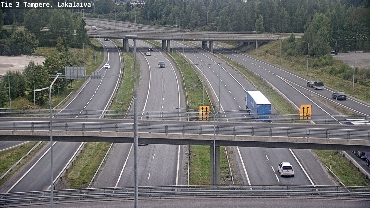 Weather Camera Image Road 3 Tampere, Lakalaiva, Tampere, Pirkanmaa