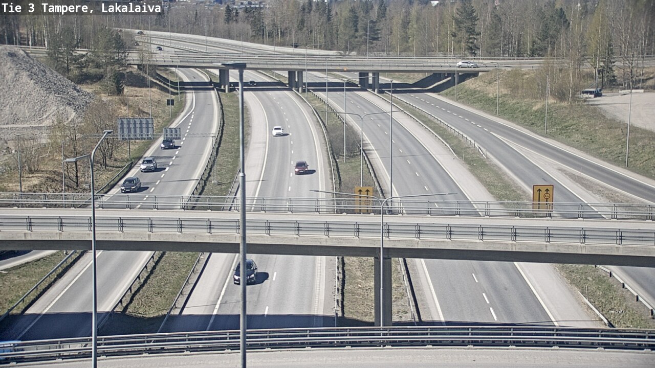 Kelikamerat Kuva Tie 3 Tampere, Lakalaiva, Tampere, Pirkanmaa
