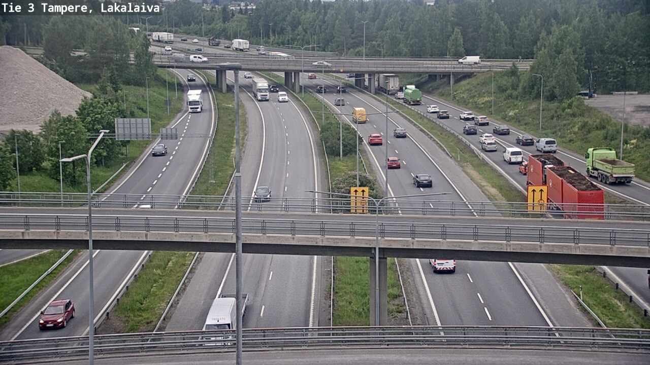 Weather Camera Image Road 3 Tampere, Lakalaiva, Tampere, Pirkanmaa
