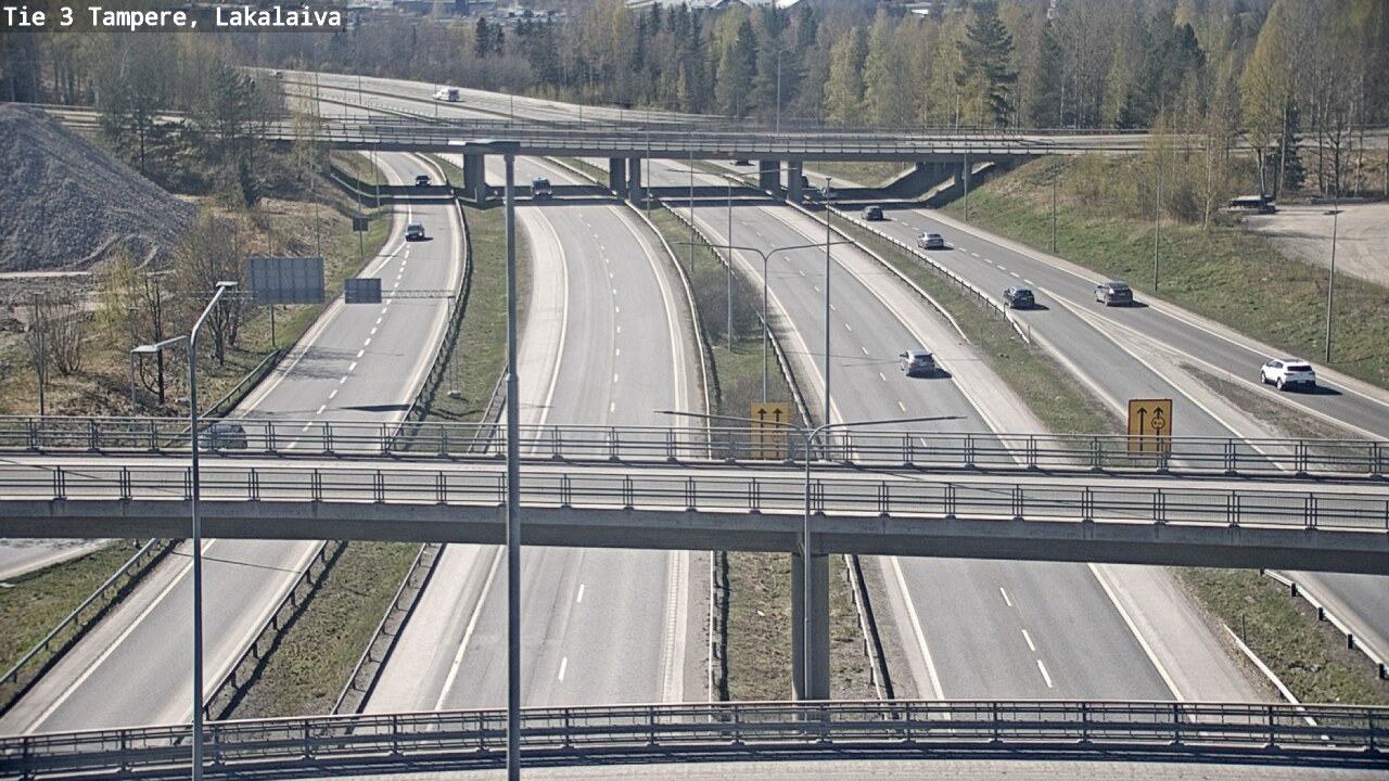Kelikamerat Kuva Tie 3 Tampere, Lakalaiva, Tampere, Pirkanmaa