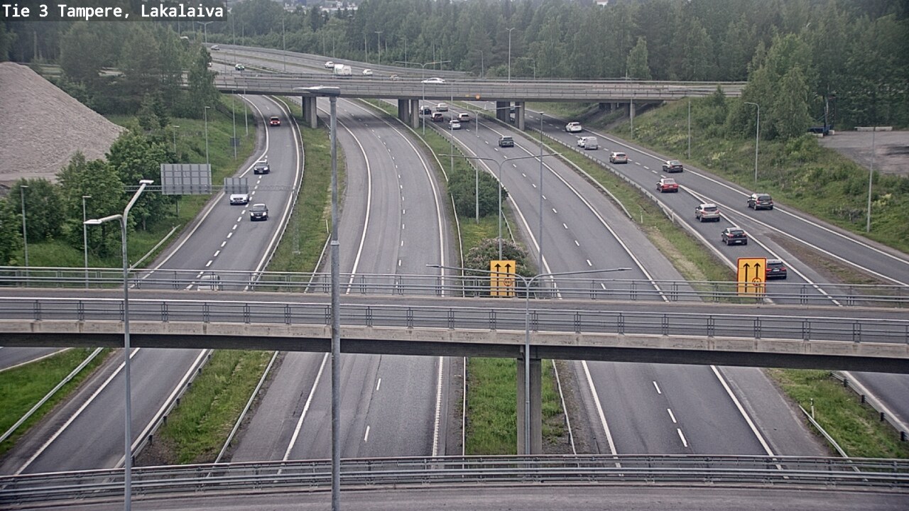 Kelikamerat Kuva Tie 3 Tampere, Lakalaiva, Tampere, Pirkanmaa