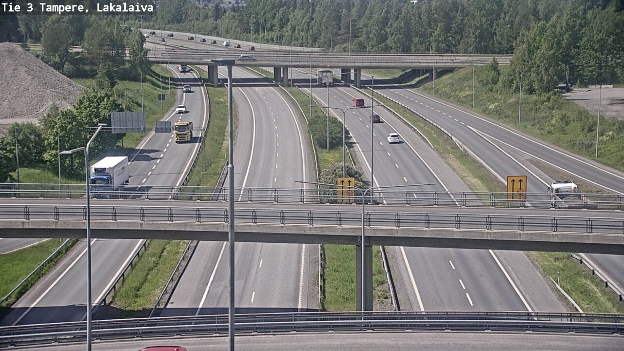 Kelikamerat Kuva Tie 3 Tampere, Lakalaiva, Tampere, Pirkanmaa