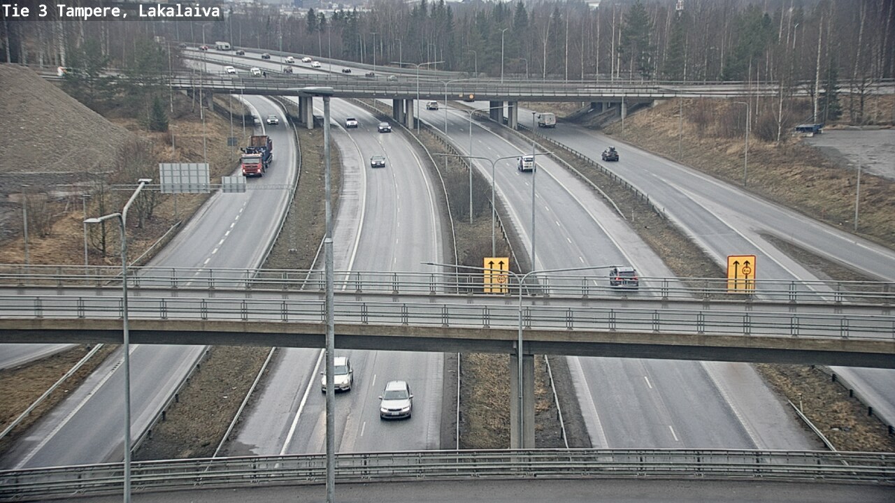 Kelikamerat Kuva Tie 3 Tampere, Lakalaiva, Tampere, Pirkanmaa