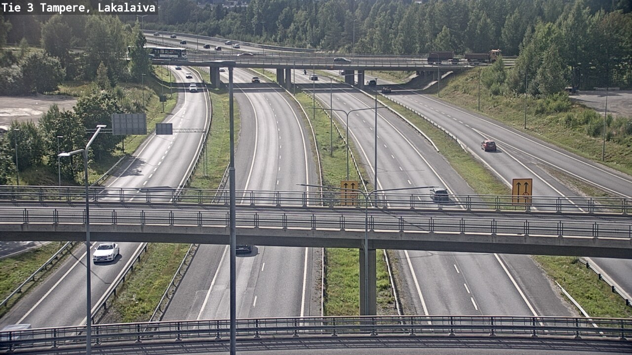 Kelikamerat Kuva Tie 3 Tampere, Lakalaiva, Tampere, Pirkanmaa