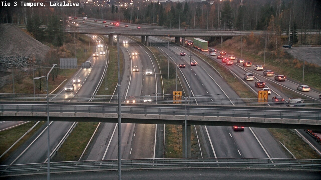 Kelikamerat Kuva Tie 3 Tampere, Lakalaiva, Tampere, Pirkanmaa