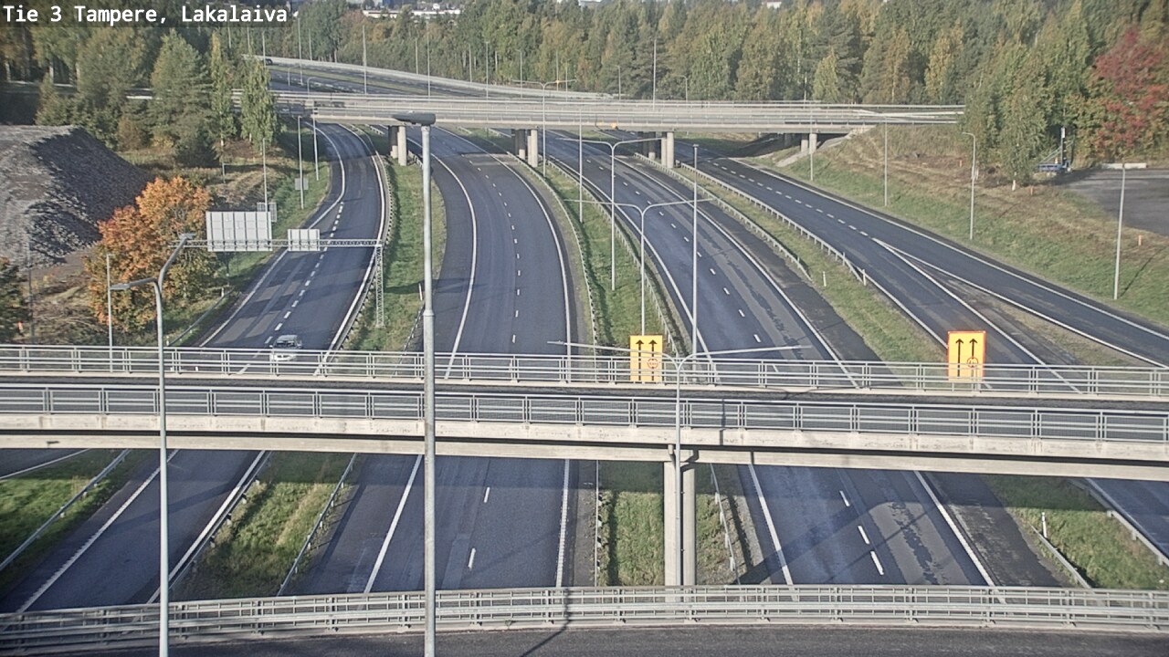 Weather Camera Image Road 3 Tampere, Lakalaiva, Tampere, Pirkanmaa