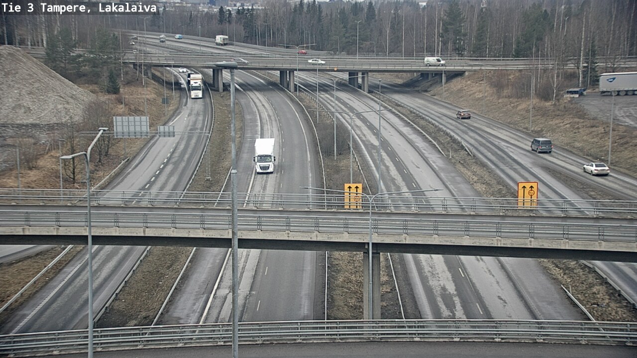Weather Camera Image Väg 3 Tammerfors, Lakalaiva, Tampere, Pirkanmaa
