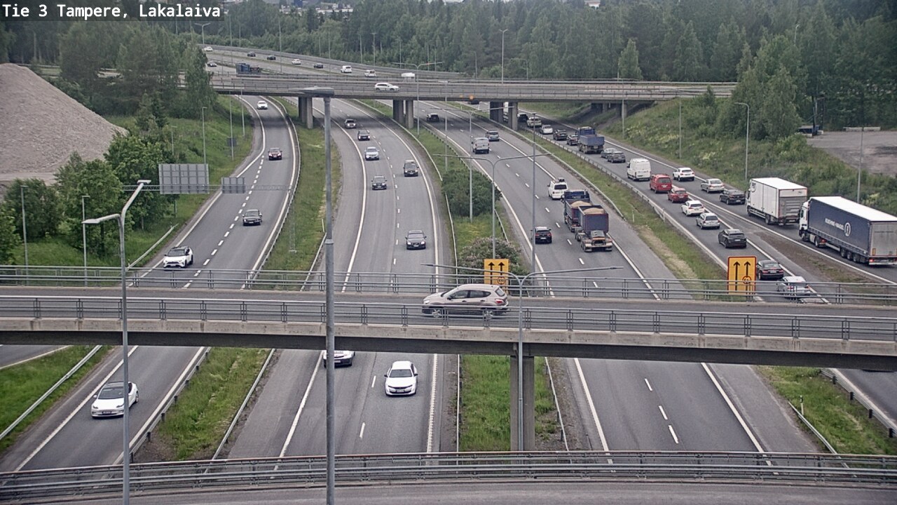 Weather Camera Image Road 3 Tampere, Lakalaiva, Tampere, Pirkanmaa