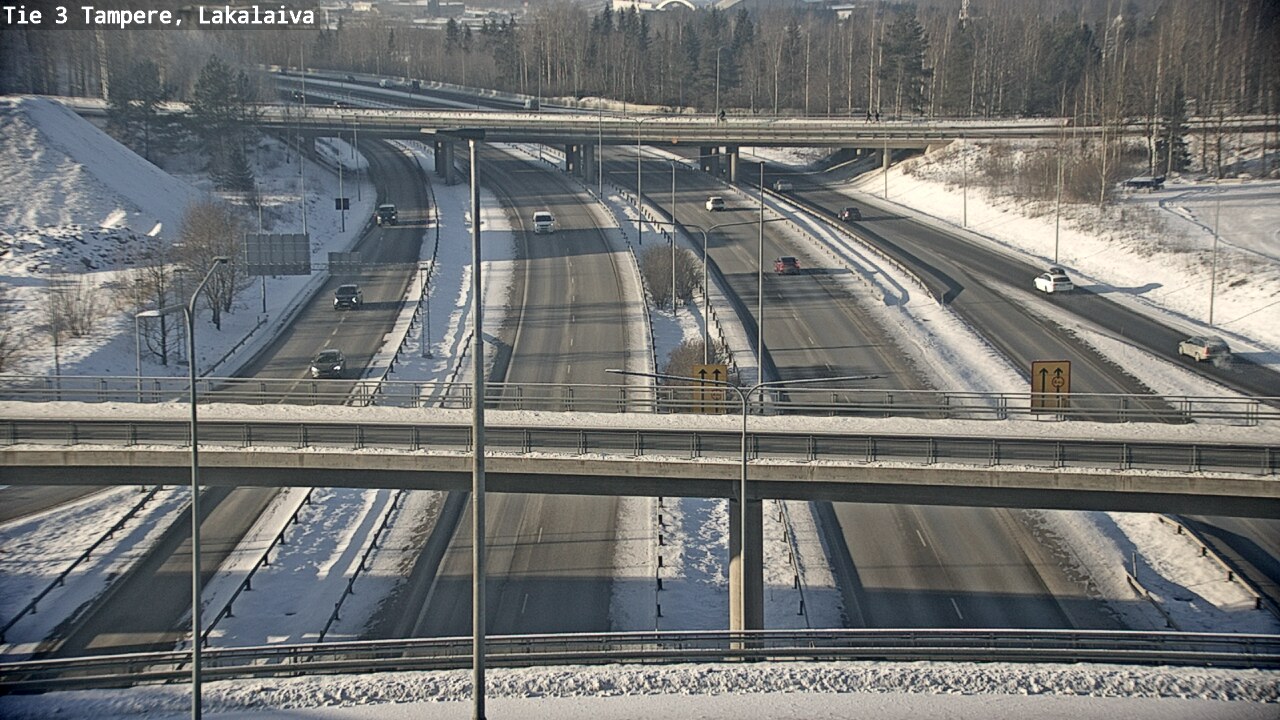 Weather Camera Image Road 3 Tampere, Lakalaiva, Tampere, Pirkanmaa