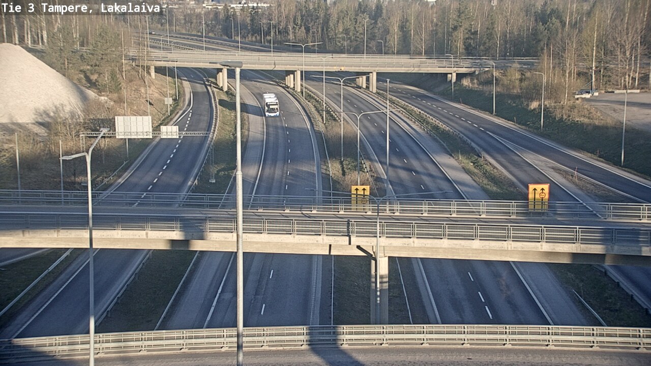 Kelikamerat Kuva Tie 3 Tampere, Lakalaiva, Tampere, Pirkanmaa