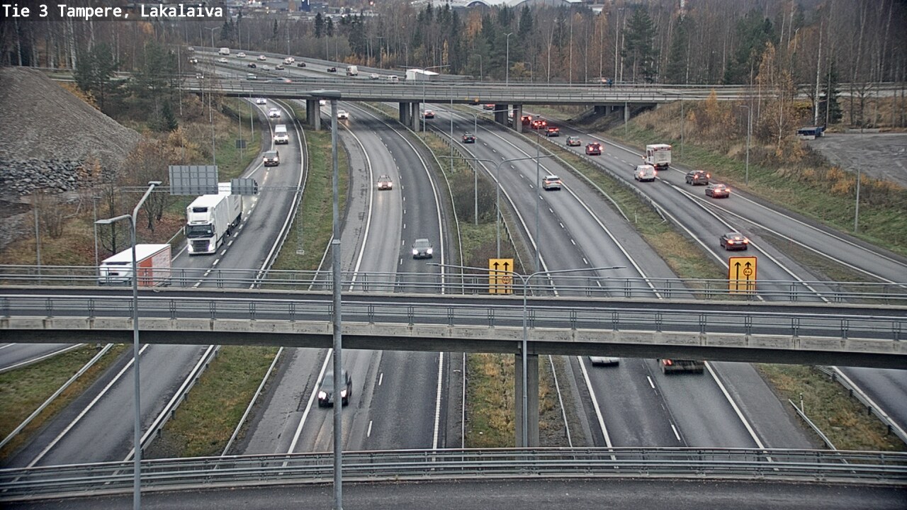 Kelikamerat Kuva Tie 3 Tampere, Lakalaiva, Tampere, Pirkanmaa