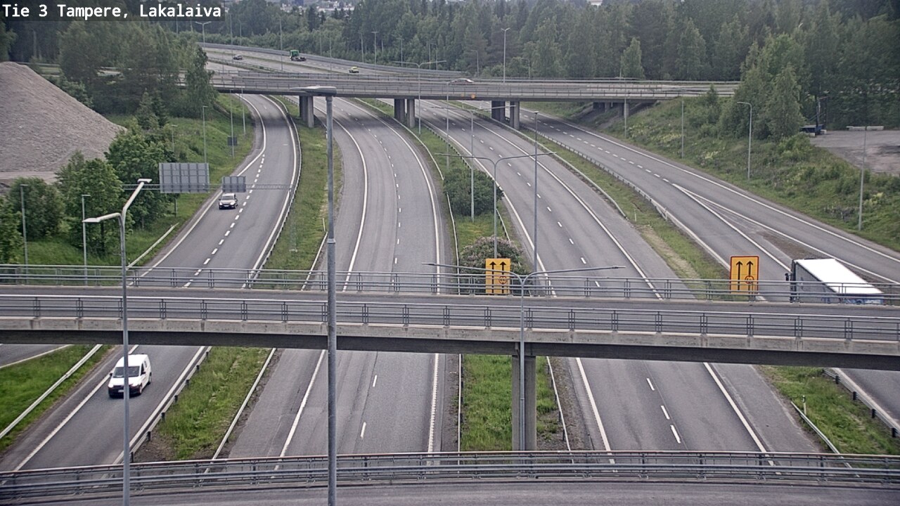 Kelikamerat Kuva Tie 3 Tampere, Lakalaiva, Tampere, Pirkanmaa