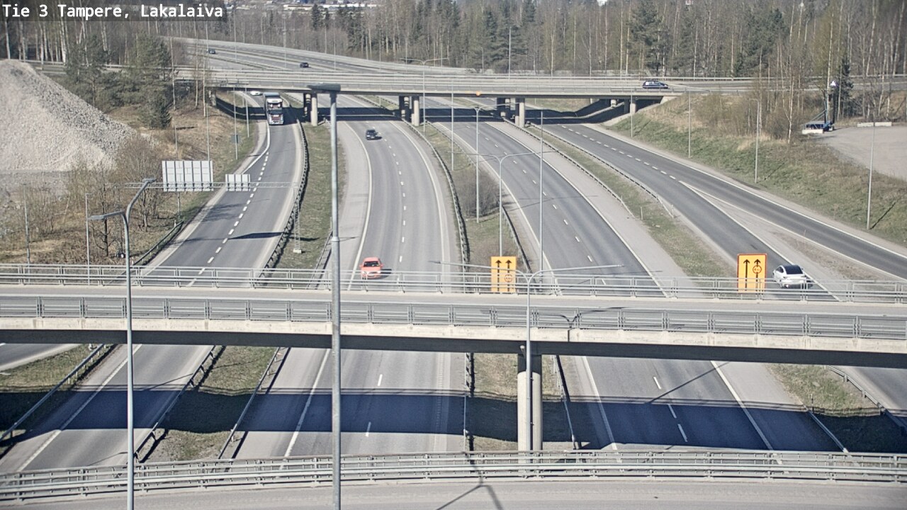 Kelikamerat Kuva Tie 3 Tampere, Lakalaiva, Tampere, Pirkanmaa