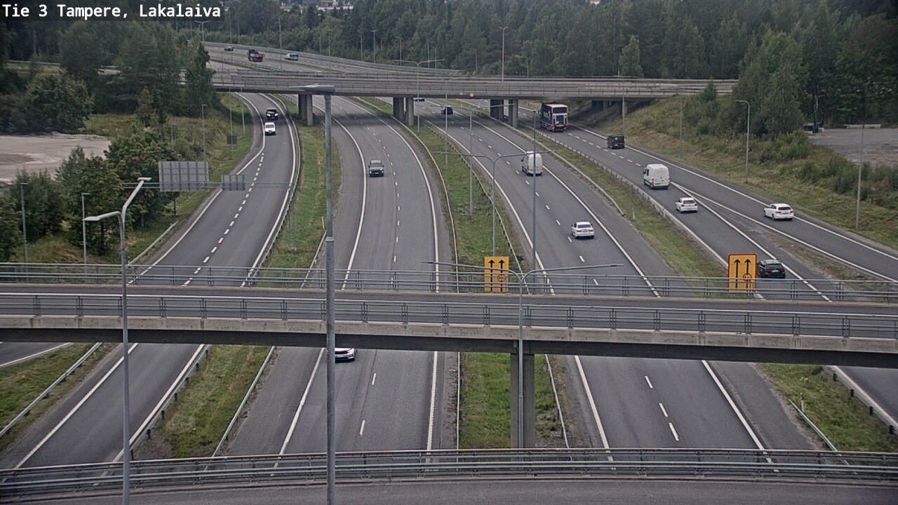 Weather Camera Image Road 3 Tampere, Lakalaiva, Tampere, Pirkanmaa