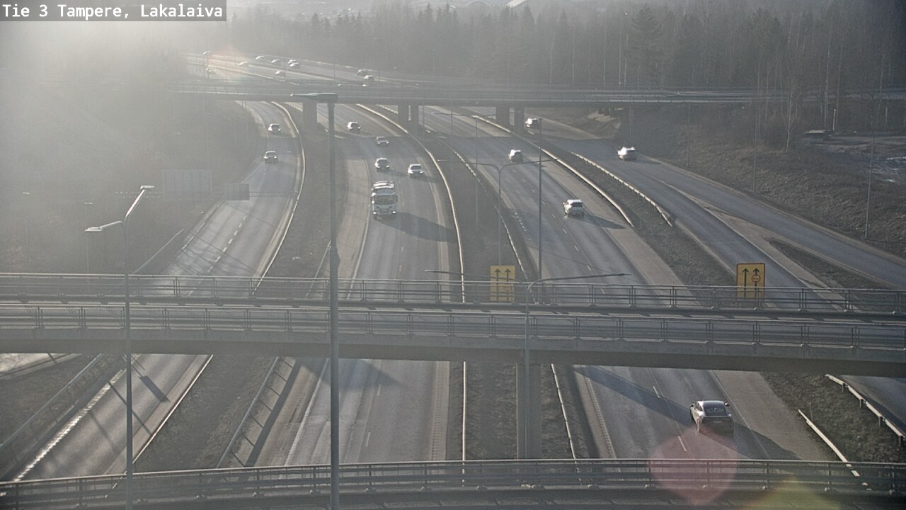 Weather Camera Image Road 3 Tampere, Lakalaiva, Tampere, Pirkanmaa