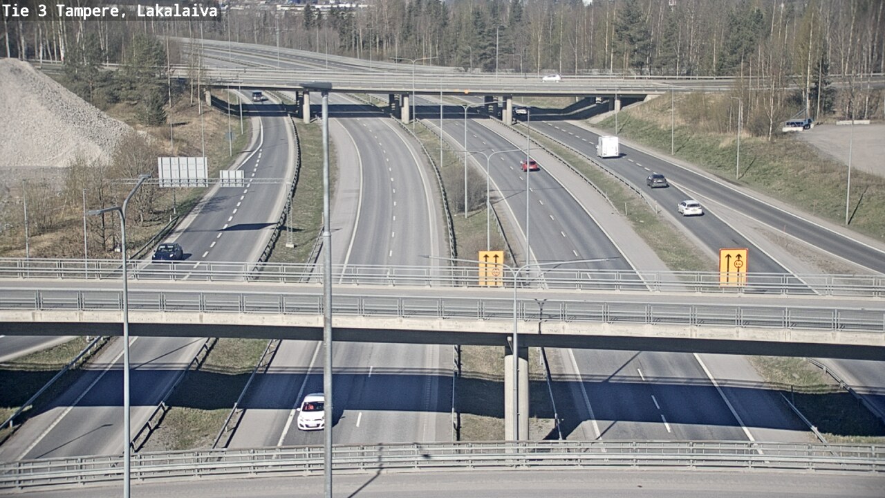 Kelikamerat Kuva Tie 3 Tampere, Lakalaiva, Tampere, Pirkanmaa