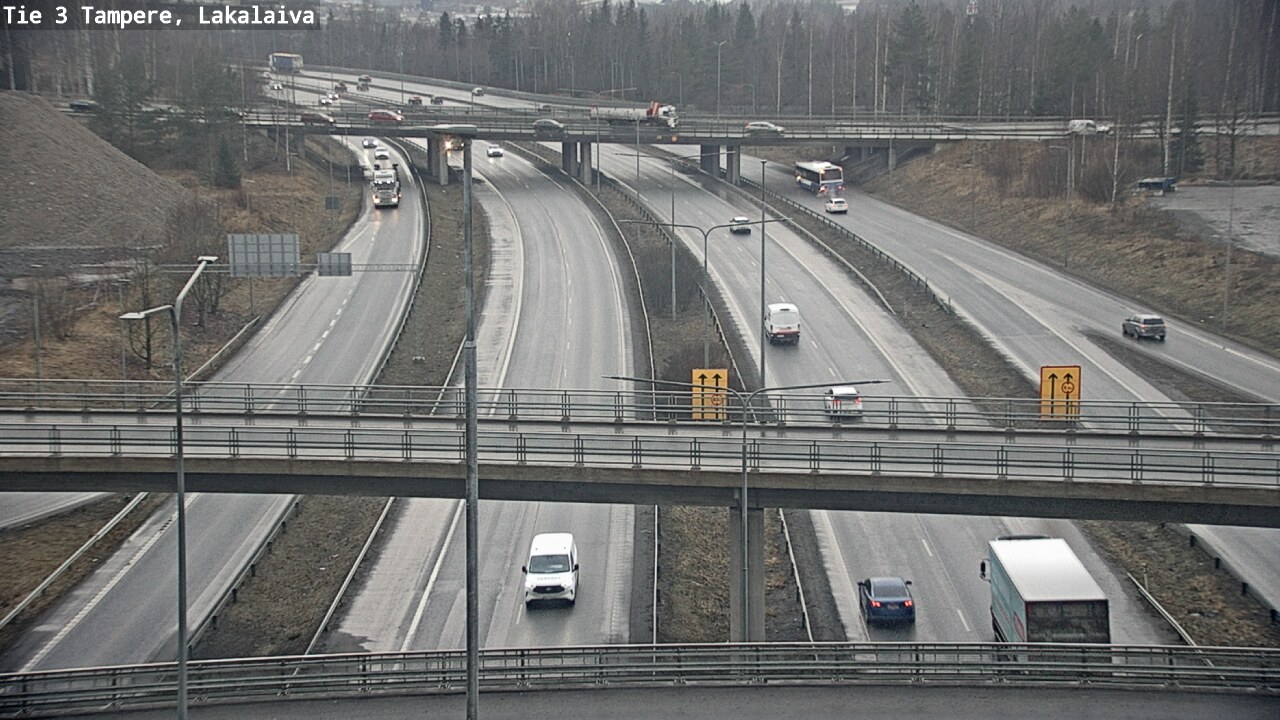 Kelikamerat Kuva Tie 3 Tampere, Lakalaiva, Tampere, Pirkanmaa