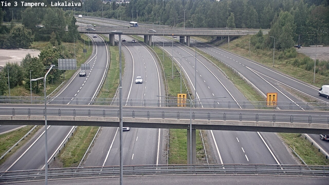Weather Camera Image Väg 3 Tammerfors, Lakalaiva, Tampere, Pirkanmaa