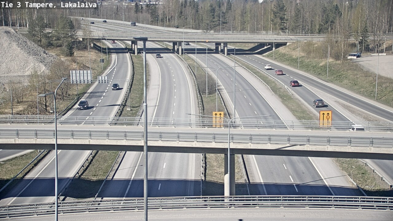 Kelikamerat Kuva Tie 3 Tampere, Lakalaiva, Tampere, Pirkanmaa