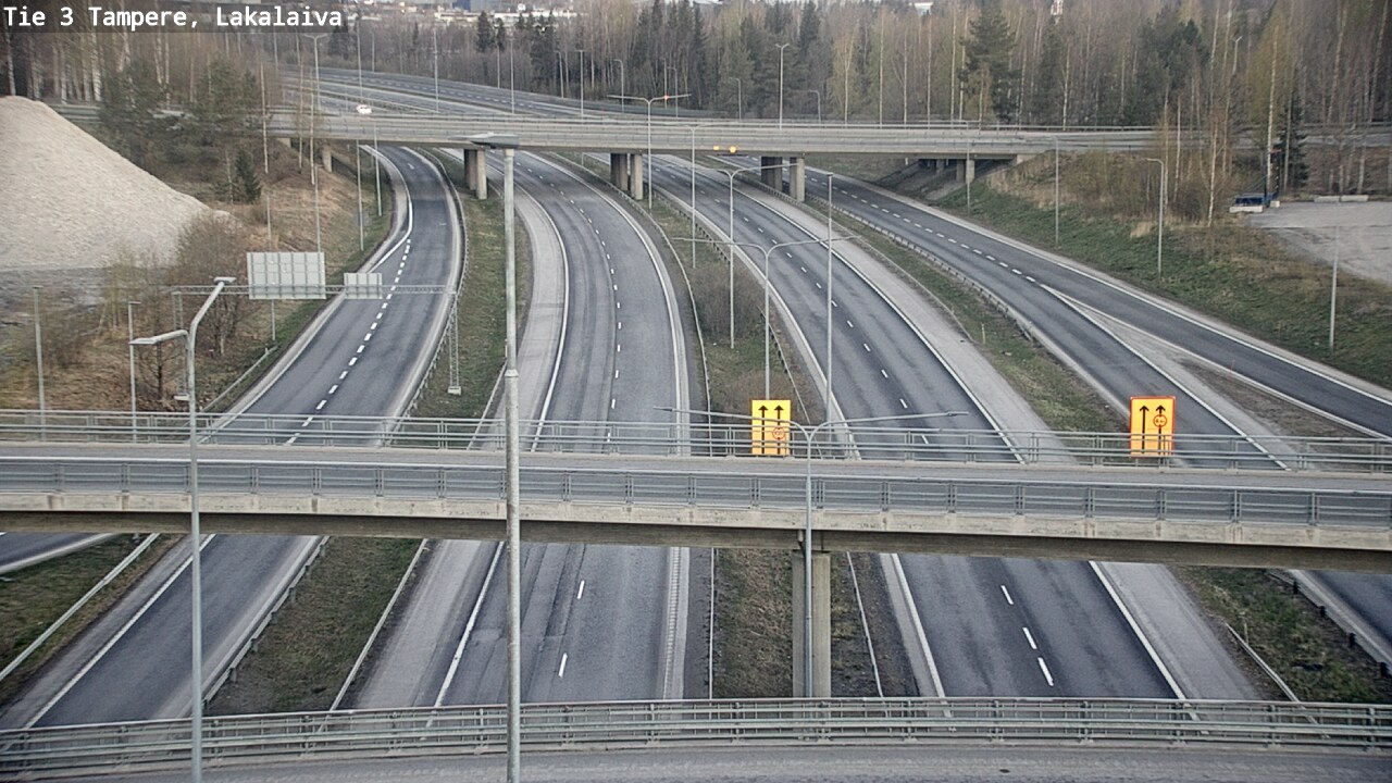 Kelikamerat Kuva Tie 3 Tampere, Lakalaiva, Tampere, Pirkanmaa
