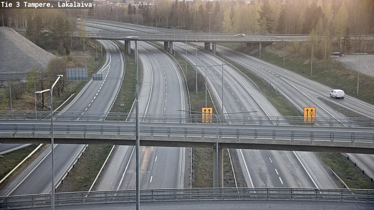 Weather Camera Image Väg 3 Tammerfors, Lakalaiva, Tampere, Pirkanmaa