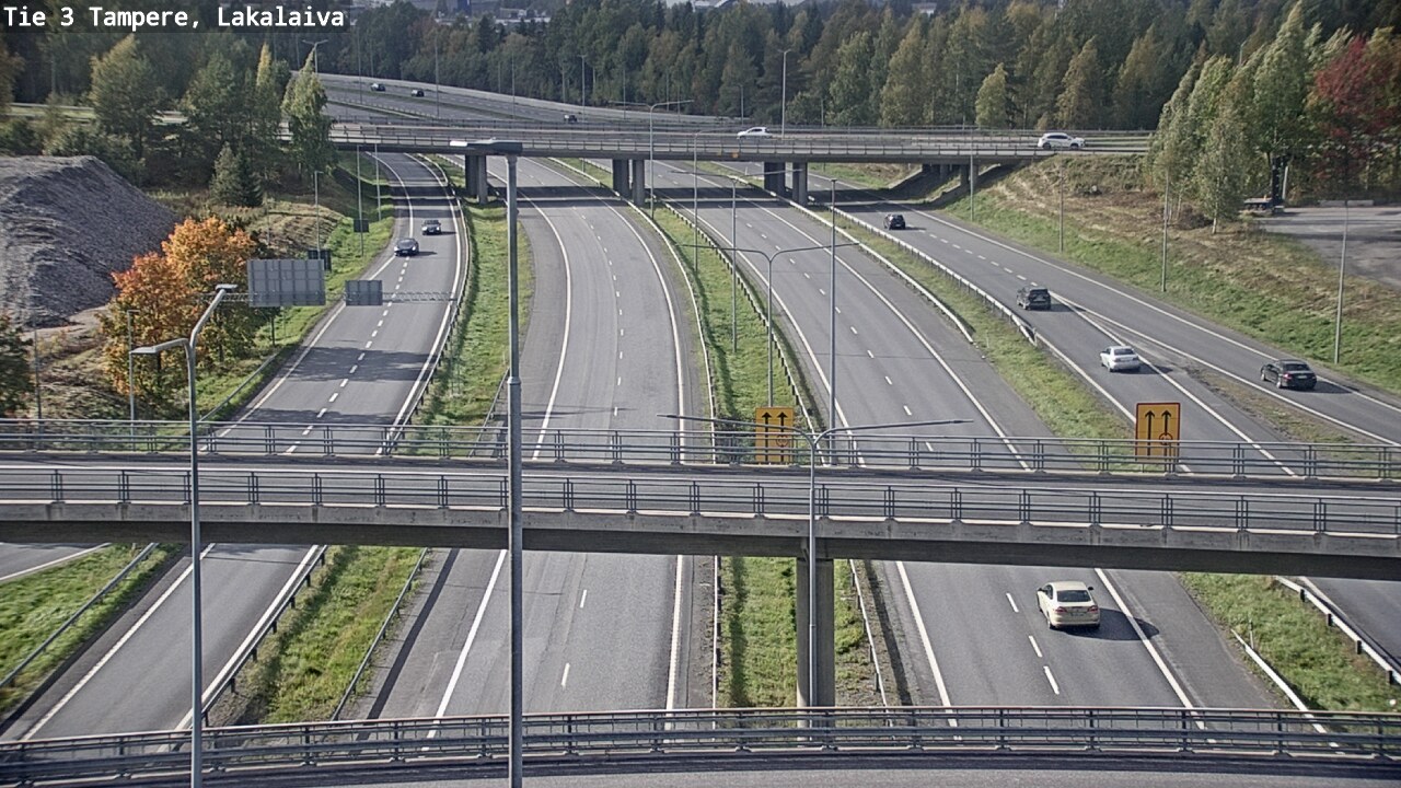 Weather Camera Image Road 3 Tampere, Lakalaiva, Tampere, Pirkanmaa