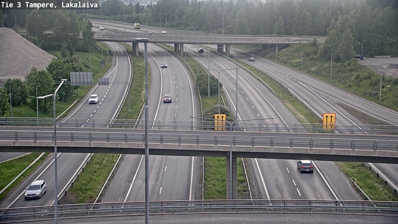 Kelikamerat Kuva Tie 3 Tampere, Lakalaiva, Tampere, Pirkanmaa