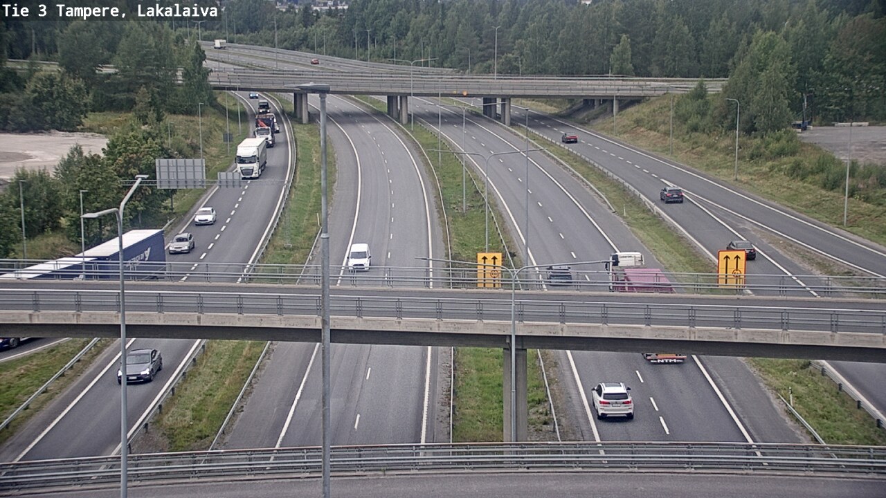 Weather Camera Image Road 3 Tampere, Lakalaiva, Tampere, Pirkanmaa