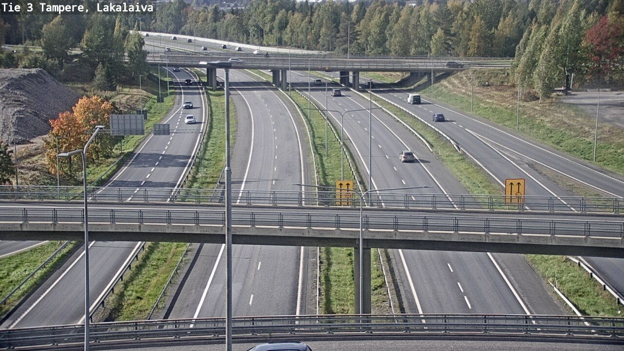 Weather Camera Image Road 3 Tampere, Lakalaiva, Tampere, Pirkanmaa