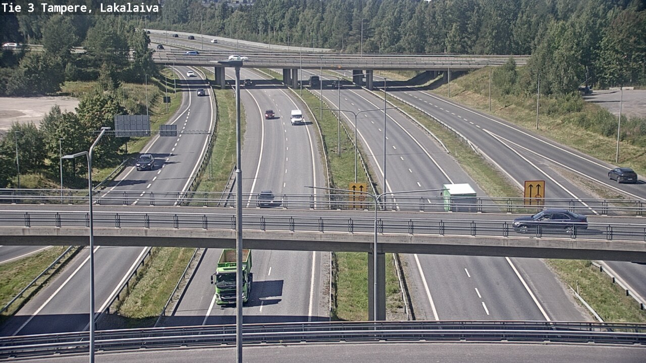 Kelikamerat Kuva Tie 3 Tampere, Lakalaiva, Tampere, Pirkanmaa