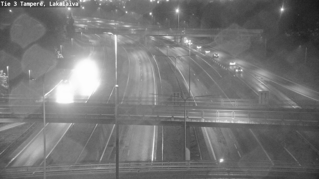 Weather Camera Image Road 3 Tampere, Lakalaiva, Tampere, Pirkanmaa