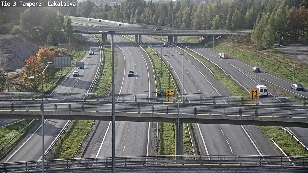 Weather Camera Image Road 3 Tampere, Lakalaiva, Tampere, Pirkanmaa