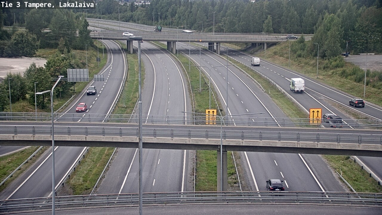 Weather Camera Image Road 3 Tampere, Lakalaiva, Tampere, Pirkanmaa