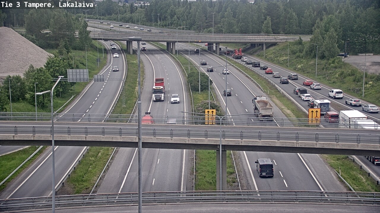 Weather Camera Image Road 3 Tampere, Lakalaiva, Tampere, Pirkanmaa