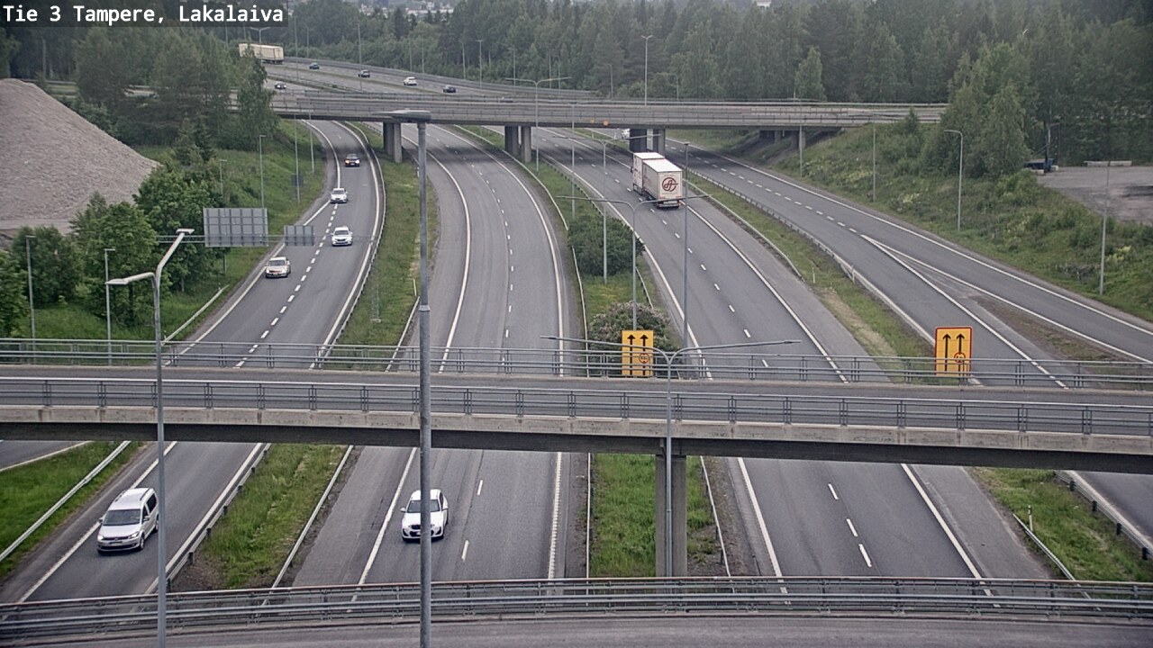 Kelikamerat Kuva Tie 3 Tampere, Lakalaiva, Tampere, Pirkanmaa