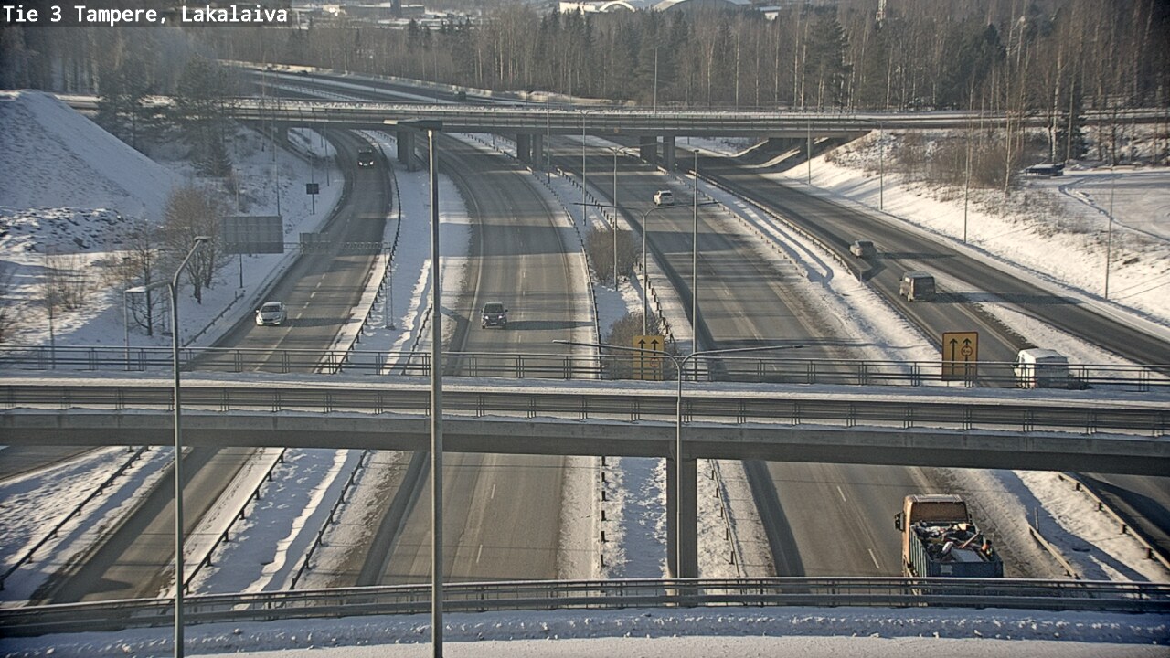 Weather Camera Image Road 3 Tampere, Lakalaiva, Tampere, Pirkanmaa