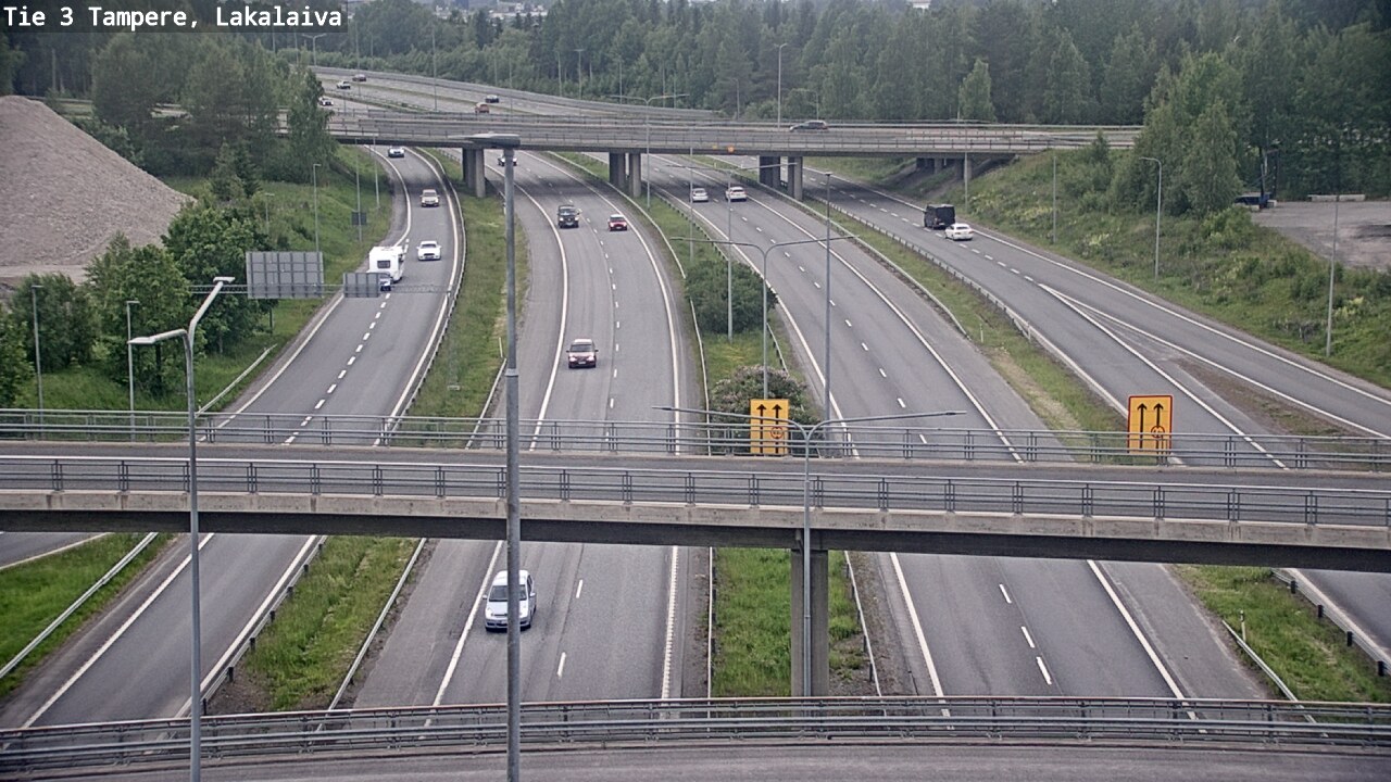 Kelikamerat Kuva Tie 3 Tampere, Lakalaiva, Tampere, Pirkanmaa