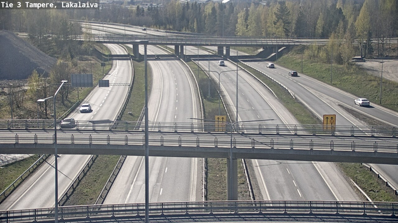 Kelikamerat Kuva Tie 3 Tampere, Lakalaiva, Tampere, Pirkanmaa
